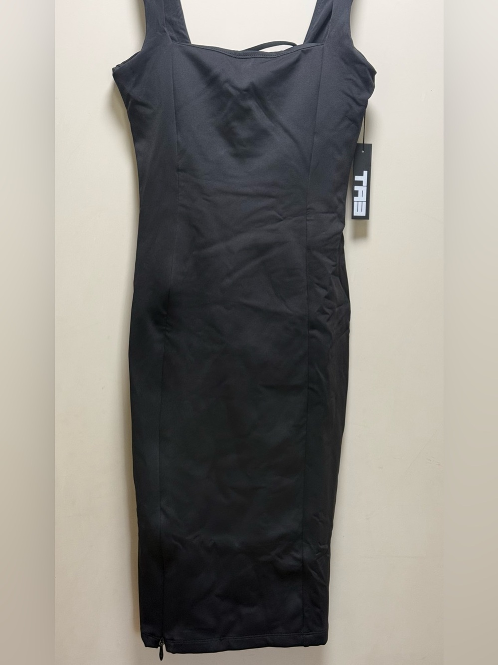 Ta3 Squarley Pencil Dress. Black. Multiple Sizes Available - Picture 3 of 13